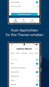 Augsburger Allgemeine News screenshot