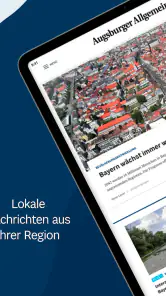 Augsburger Allgemeine News screenshot