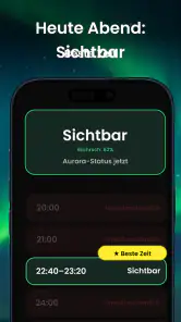 AuroraMe–Polarlicht Vorhersage screenshot