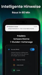 AuroraMe–Polarlicht Vorhersage screenshot