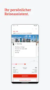 Austrian Airlines screenshot