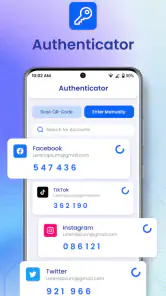 Authenticator 2FA OTP Backup screenshot