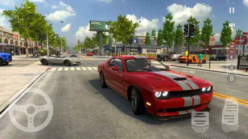 Auto Parkplatz Fahrschule screenshot