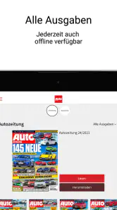 AUTO ZEITUNG ePaper screenshot
