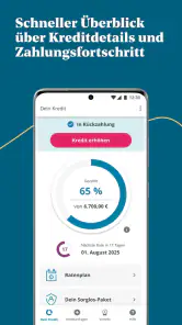 auxmoney Kredite screenshot
