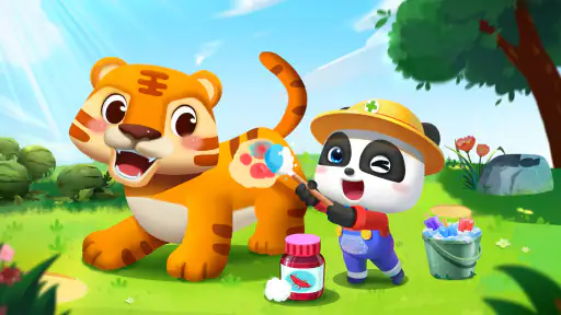 Baby Pandas Kinderspiel screenshot