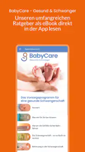 BabyCare - Gesund & Schwanger screenshot