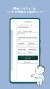 Babynamen / Vornamen 2025 screenshot