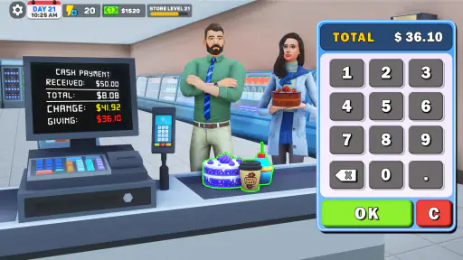 Bäckerei-Supermarkt-Simulator screenshot