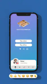Backgammon Online screenshot