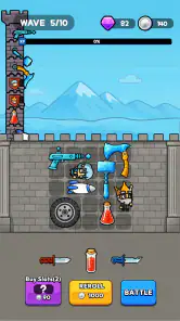 Backpack Castle Heroes screenshot