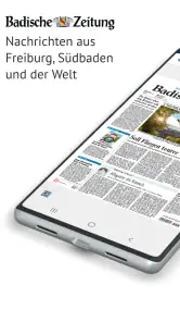 Badische Zeitung screenshot