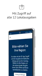 Badische Zeitung screenshot