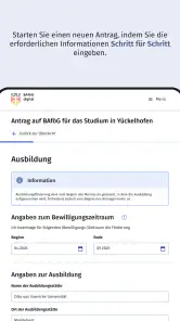 BAföG Digital screenshot
