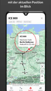 Bahn: Fahrplan & Live Tracking screenshot