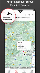 Bahn: Fahrplan & Live Tracking screenshot
