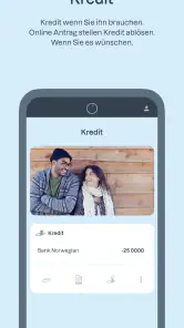 Bank Norwegian screenshot