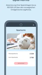 Bank Norwegian screenshot