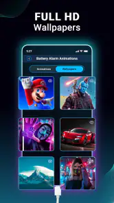 Batterie Ladenanimation App screenshot