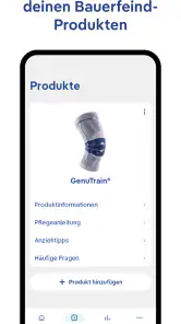 Bauerfeind Therapie-App screenshot