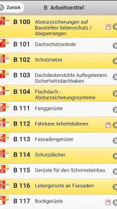 Bausteine der BG BAU screenshot