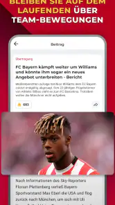 Bayern Live - für München Fans screenshot