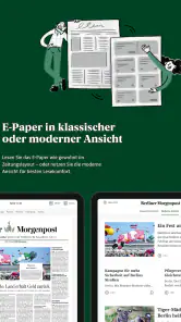 Berliner Morgenpost E-Paper screenshot