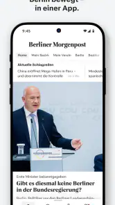 Berliner Morgenpost News screenshot