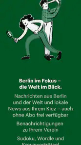 Berliner Morgenpost News screenshot