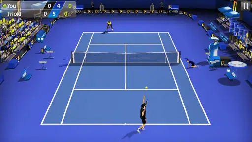 Berühr Tennis 3D screenshot