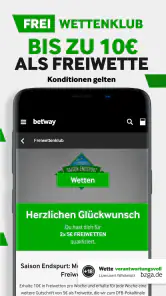 Betway Sportwetten screenshot