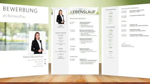 Bewerbungsapp (Lebenslauf App) screenshot