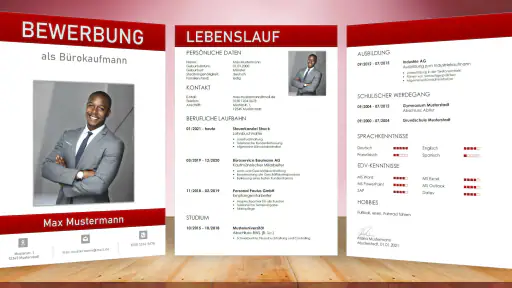 Bewerbungsapp (Lebenslauf App) screenshot