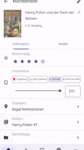 bibliofy: Meine Büchersammlung screenshot