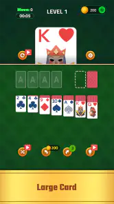 Big Card Solitaire screenshot
