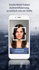 BioID Gesichtserkennung screenshot