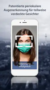 BioID Gesichtserkennung screenshot