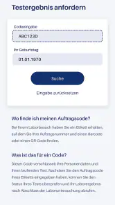 Bioscientia Pat.App screenshot