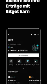 Bitget-Bitcoin, Kryptowährung screenshot