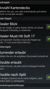 BlackJack Trainer Pro screenshot