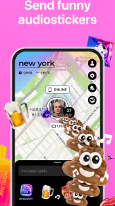 Blink — friends location screenshot