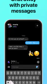 Blink — friends location screenshot