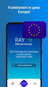 Blitzer radar warner DE by RAY screenshot