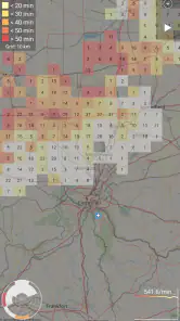 Blitzortung Gewitter-Monitor screenshot