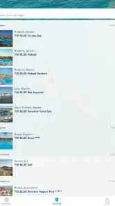 BLUE App screenshot