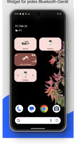 Bluetooth Audio Connect Widget screenshot