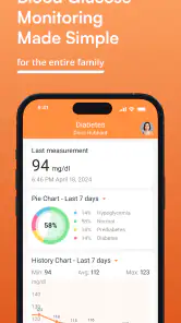 Blutzucker-Tagebuch Diabetes screenshot