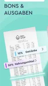 Bonsy Bon Scan & Haushaltsbuch screenshot