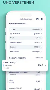 Bonsy Bon Scan & Haushaltsbuch screenshot