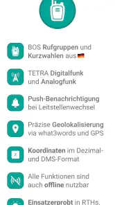 BOS Funk Deutschland screenshot